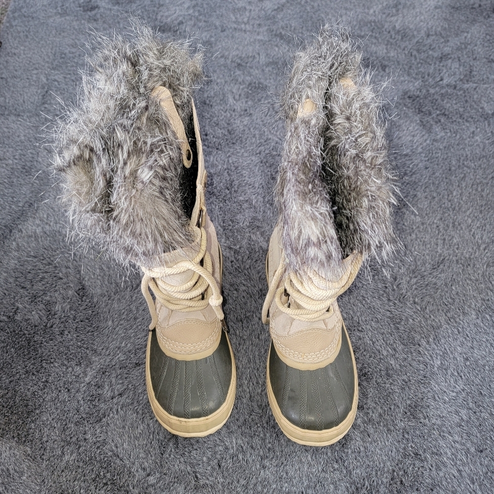 Sorel Joan Of Artic Leather Waterproof Boots